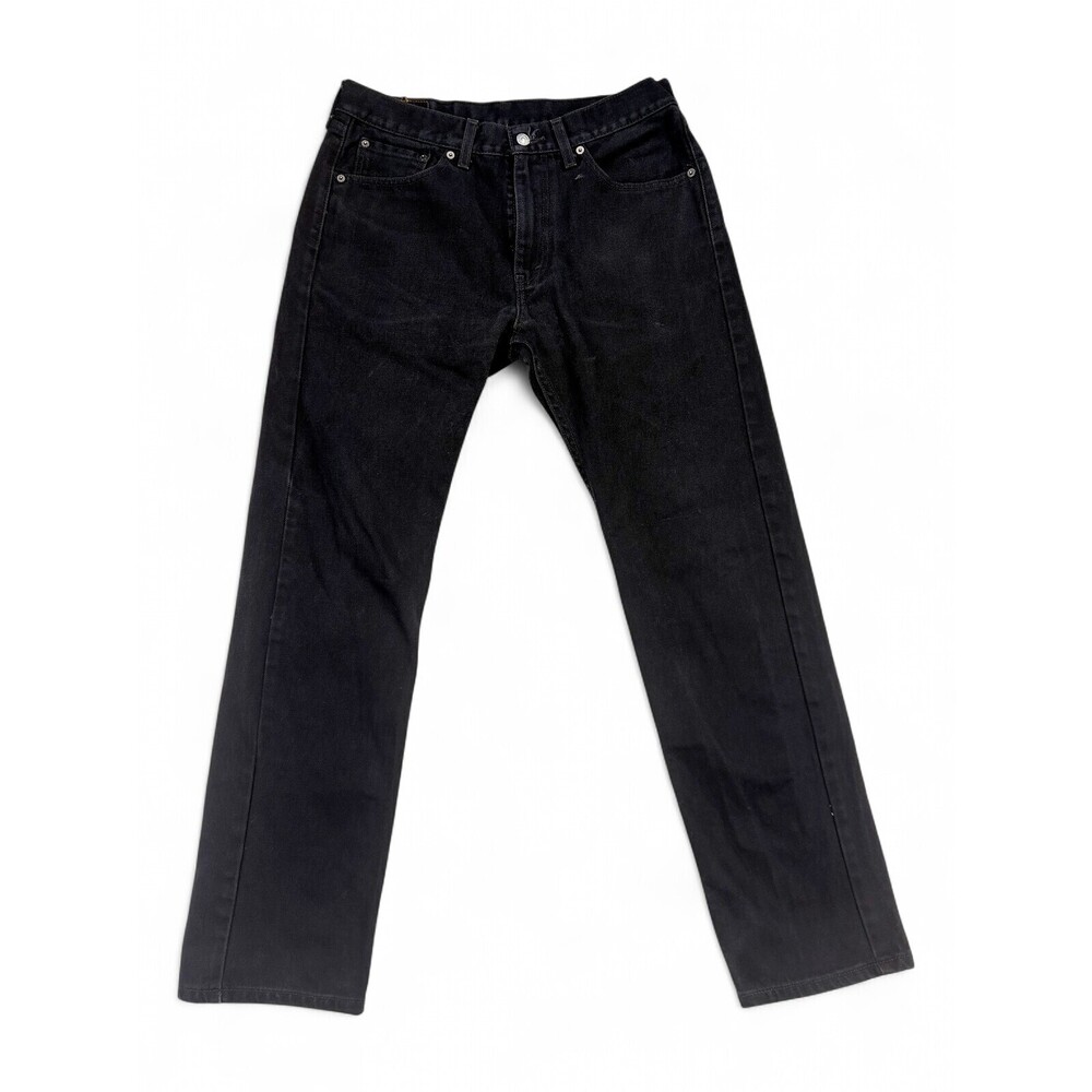 Levi's Men's Slim Straight Black Jeans Waist 32